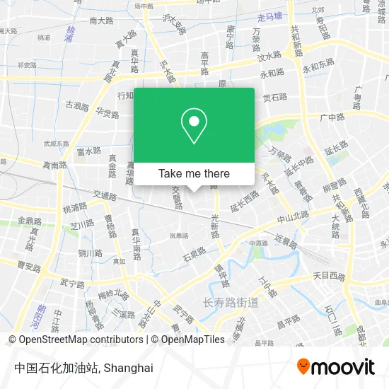 中国石化加油站 map