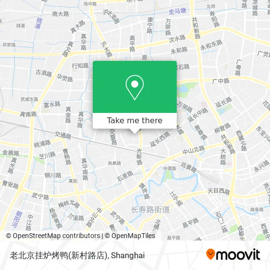 老北京挂炉烤鸭(新村路店) map