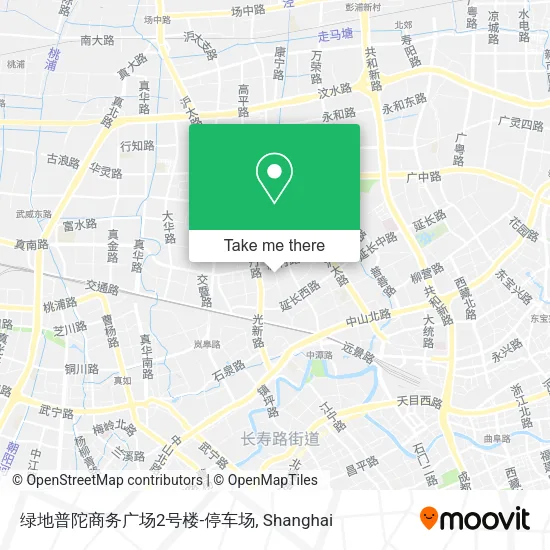 绿地普陀商务广场2号楼-停车场 map