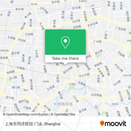 上海市同济医院-门诊 map