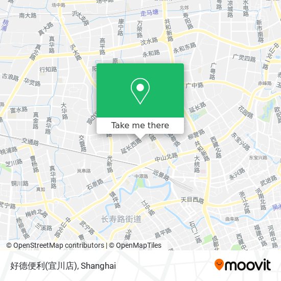 好德便利(宜川店) map