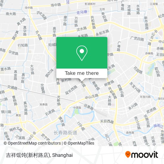 吉祥馄饨(新村路店) map