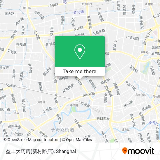 益丰大药房(新村路店) map