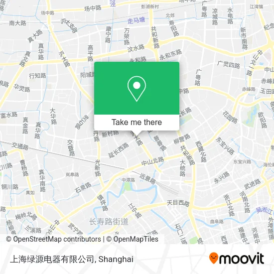上海绿源电器有限公司 map