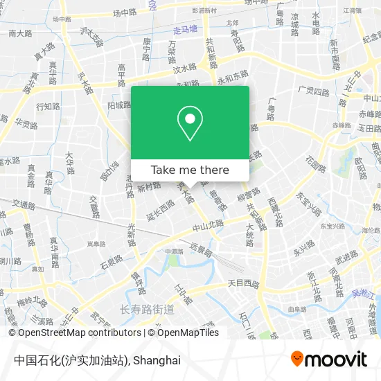 中国石化(沪实加油站) map