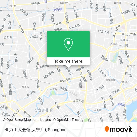 亚力山大会馆(大宁店) map