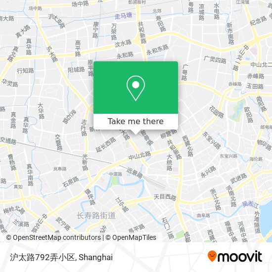 沪太路792弄小区 map