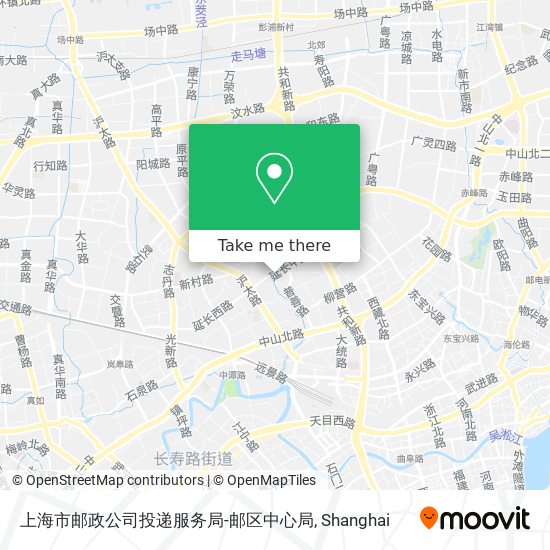 上海市邮政公司投递服务局-邮区中心局 map