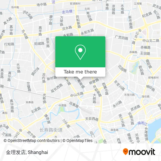 金理发店 map