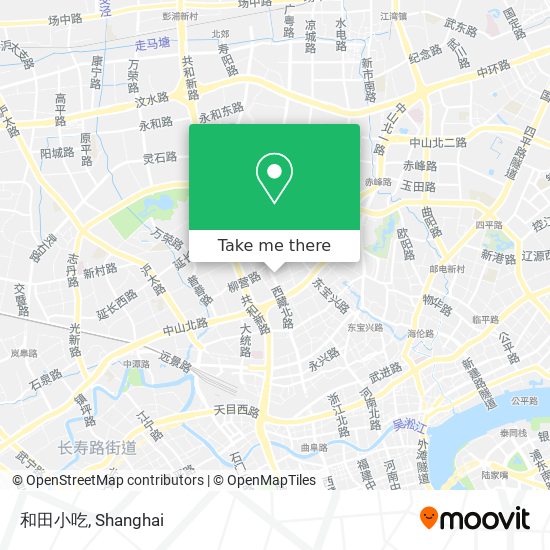 和田小吃 map