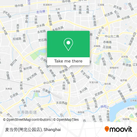 麦当劳(闸北公园店) map