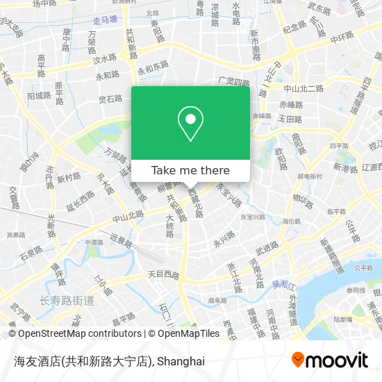 海友酒店(共和新路大宁店) map