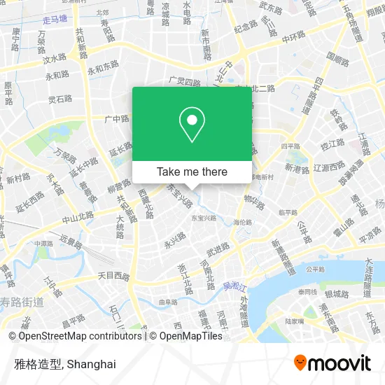 雅格造型 map