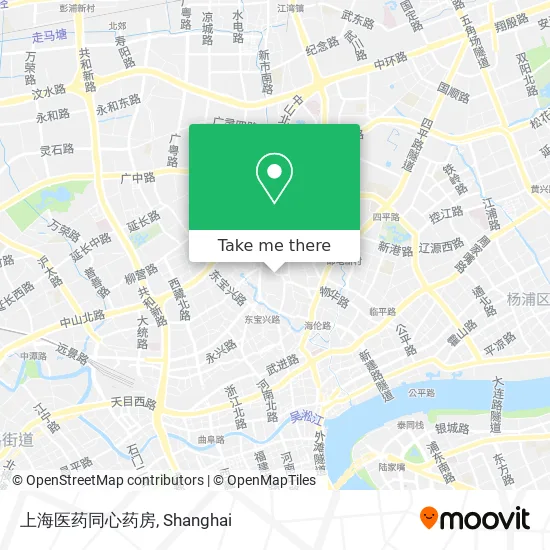 上海医药同心药房 map