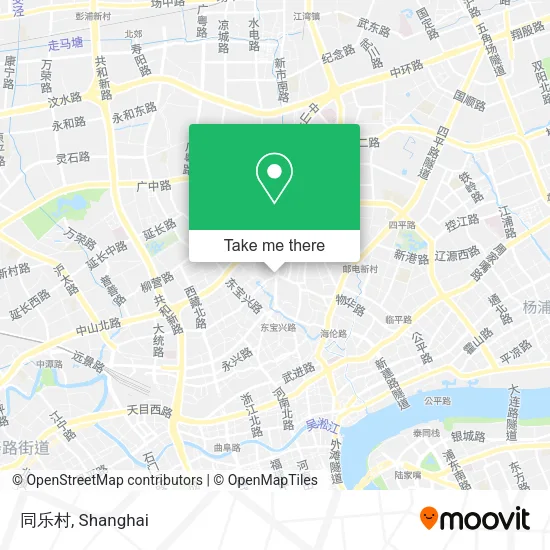 同乐村 map