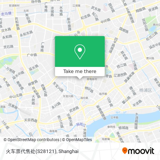 火车票代售处(S28121) map