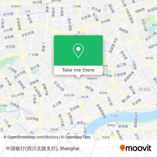 中国银行(四川北路支行) map