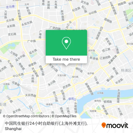 中国民生银行24小时自助银行(上海外滩支行) map