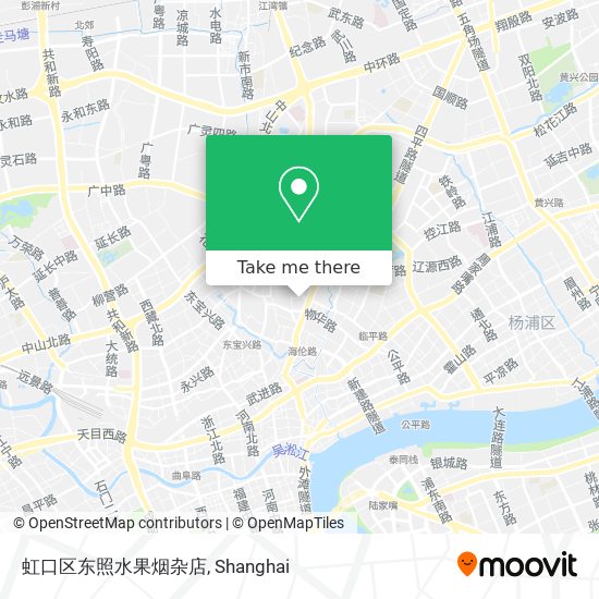 虹口区东照水果烟杂店 map