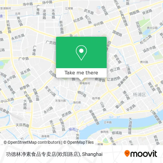 功德林净素食品专卖店(欧阳路店) map