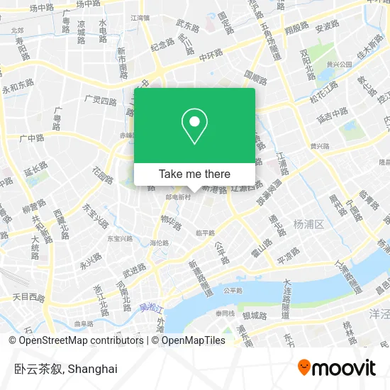 卧云茶叙 map