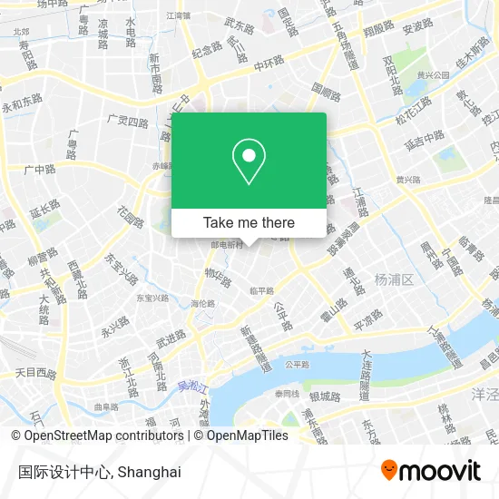 国际设计中心 map
