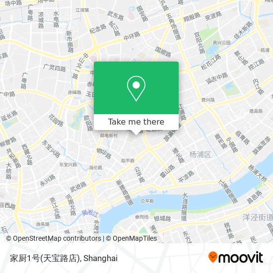 家厨1号(天宝路店) map