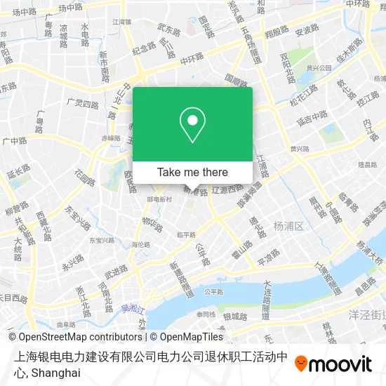 上海银电电力建设有限公司电力公司退休职工活动中心 map