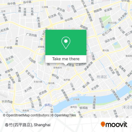 春竹(四平路店) map