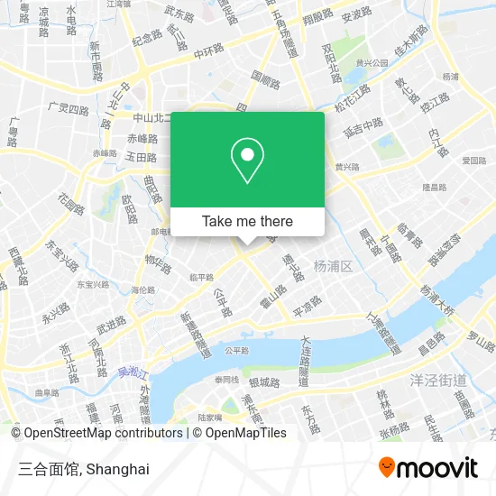 三合面馆 map