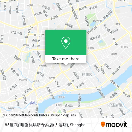 85度C咖啡蛋糕烘焙专卖店(大连店) map