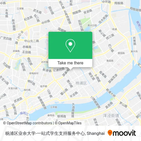 杨浦区业余大学-一站式学生支持服务中心 map