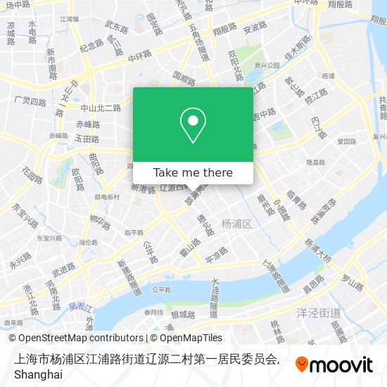 上海市杨浦区江浦路街道辽源二村第一居民委员会 map
