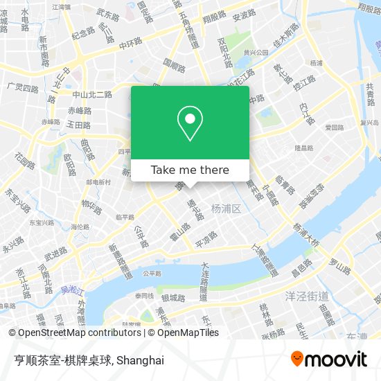 亨顺茶室-棋牌桌球 map