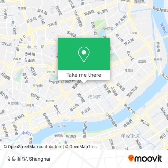 良良面馆 map