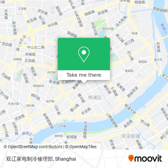 双辽家电制冷修理部 map