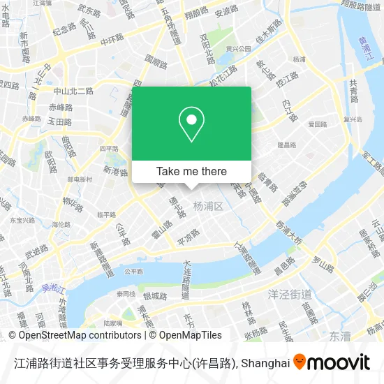 江浦路街道社区事务受理服务中心(许昌路) map