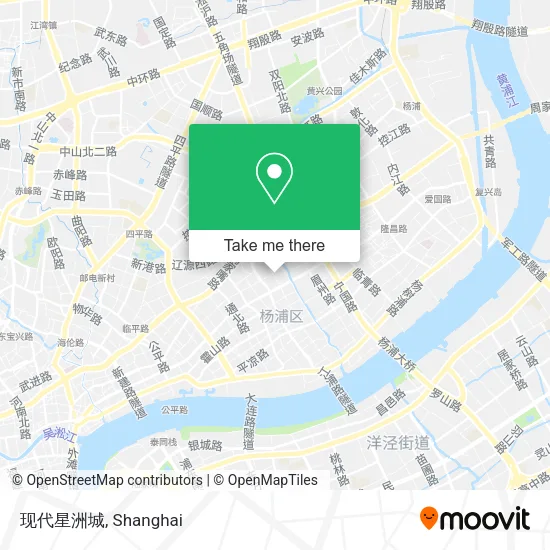 现代星洲城 map