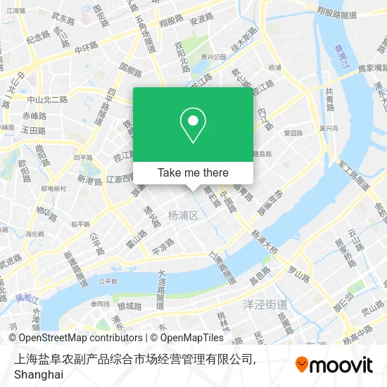 上海盐阜农副产品综合市场经营管理有限公司 map