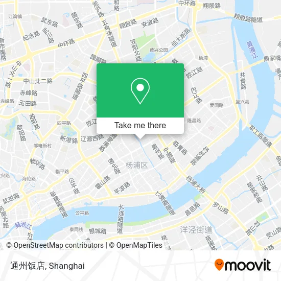 通州饭店 map