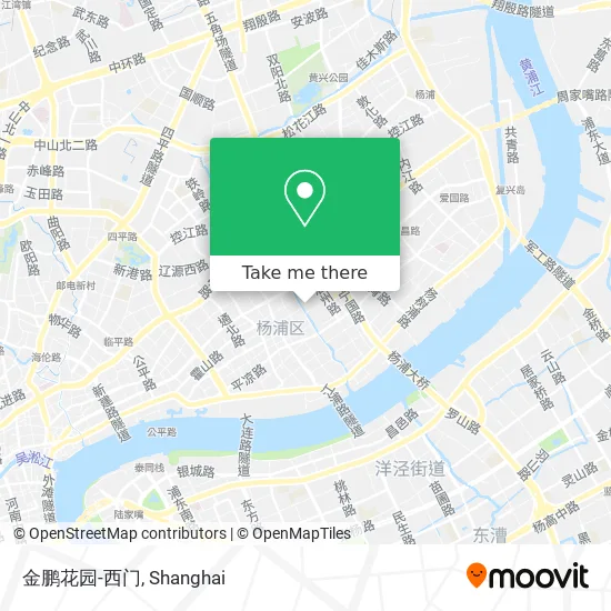 金鹏花园-西门 map