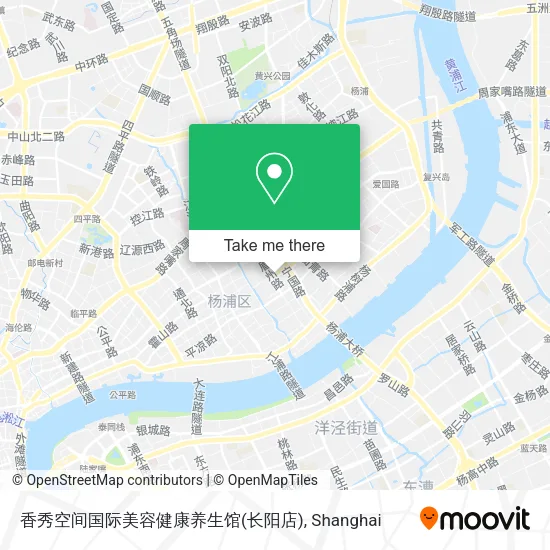 香秀空间国际美容健康养生馆(长阳店) map