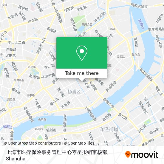 上海市医疗保险事务管理中心零星报销审核部 map