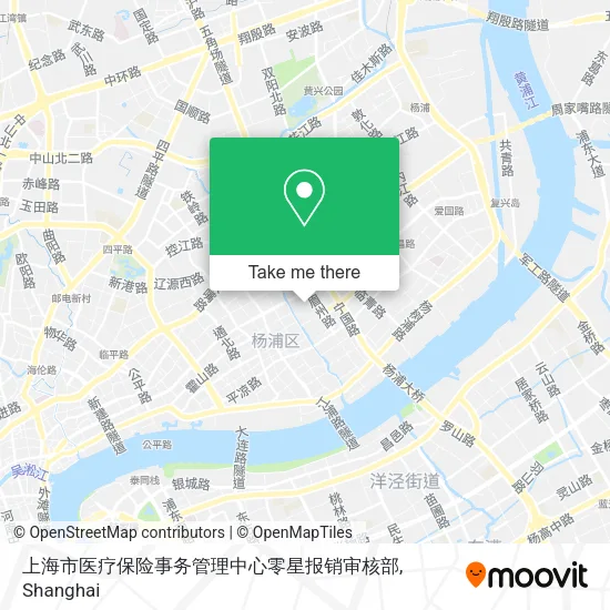 上海市医疗保险事务管理中心零星报销审核部 map