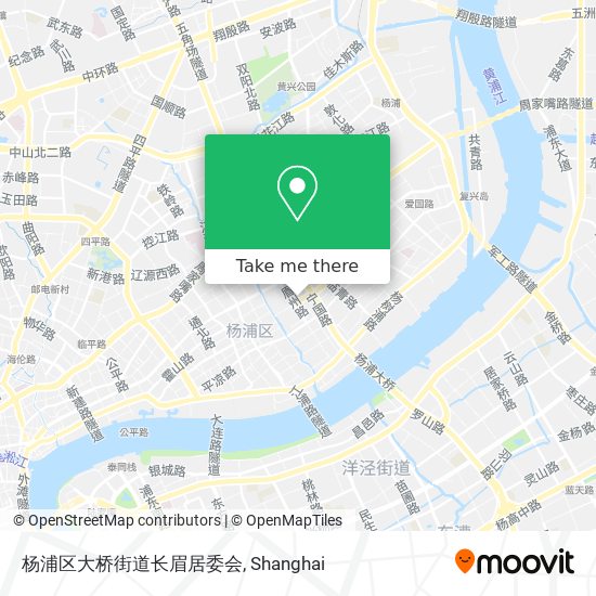 杨浦区大桥街道长眉居委会 map