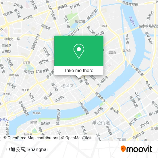 申通公寓 map