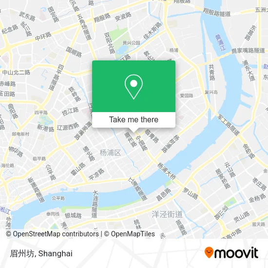 眉州坊 map