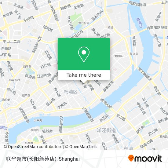 联华超市(长阳新苑店) map