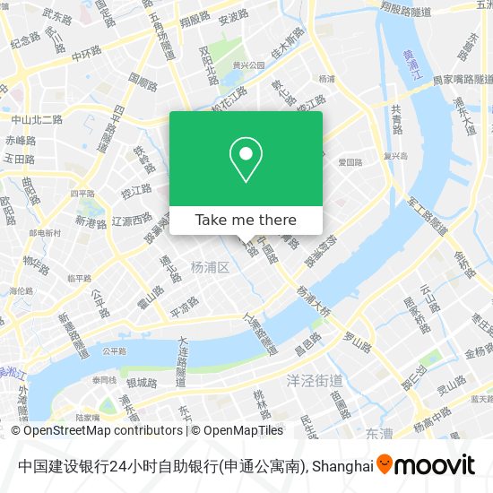 中国建设银行24小时自助银行(申通公寓南) map