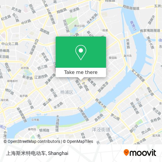 上海斯米特电动车 map